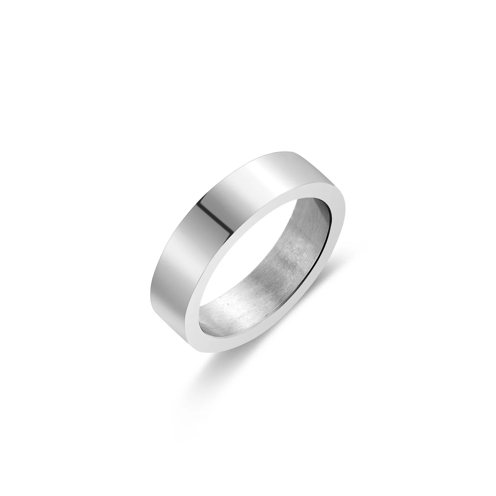 Wholesale Men Fashion Finger Ring Jewelry Smooth Simple Classic Stainless Steel Band Ring 5mm
Wholesale Men Fashion Finger Ring Jewelry Smooth Simple Classic Stainless Steel Band Ring 5mm