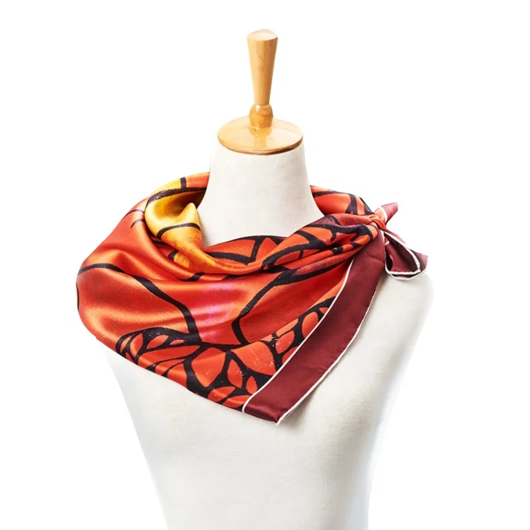 2022 fashion new arrival custom design luxury women satin scarf 100% silk digital printing square silk cap
2022 fashion new arrival custom design luxury women satin scarf 100% silk digital printing square silk cap