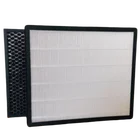 Small odor removal pm2.5 home portable filtration air purifier hepa paper activated carbon sheet air filters for house
