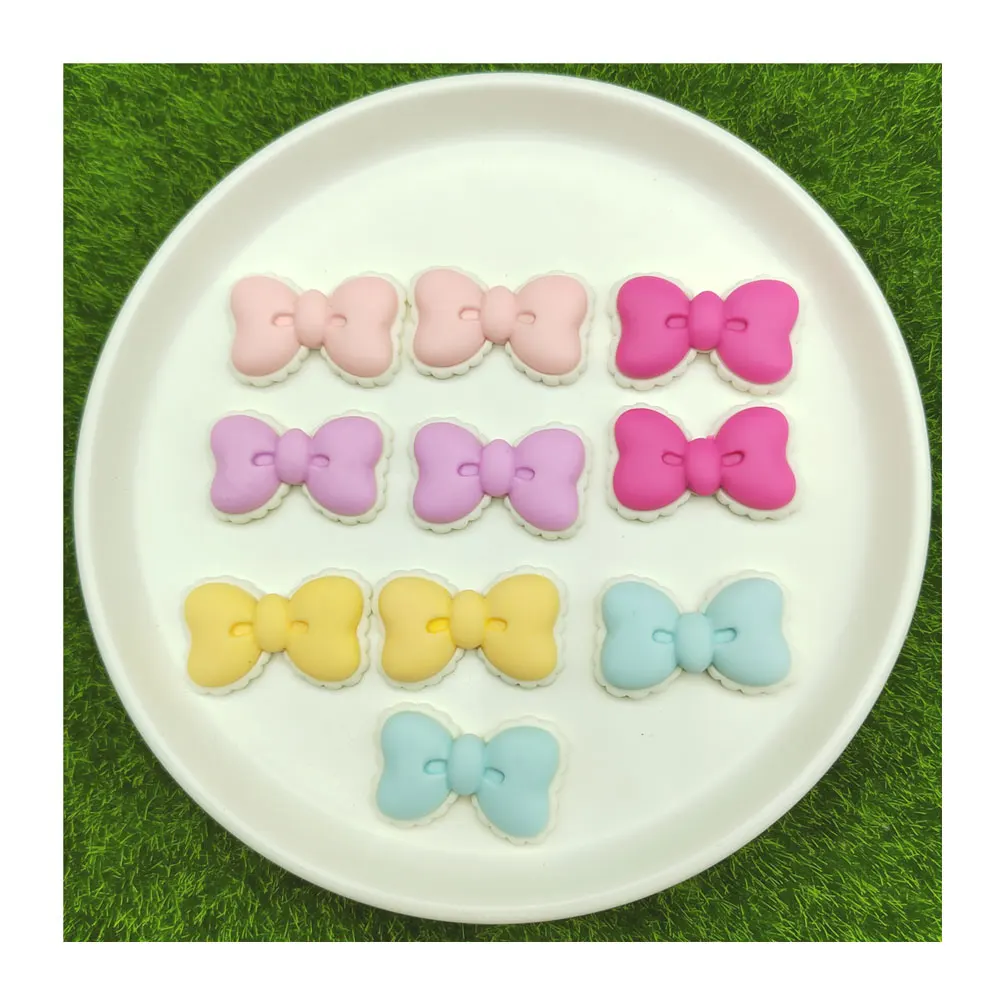 Sweet 100Pcs Flat Back Resin Cabochons Slime Charms Bowknot Bow Tie Crafts For Scrapbooking DIY Hair Accessories Supplies
Sweet 100Pcs Flat Back Resin Cabochons Slime Charms Bowknot Bow Tie Crafts For Scrapbooking DIY Hair Accessories Supplies