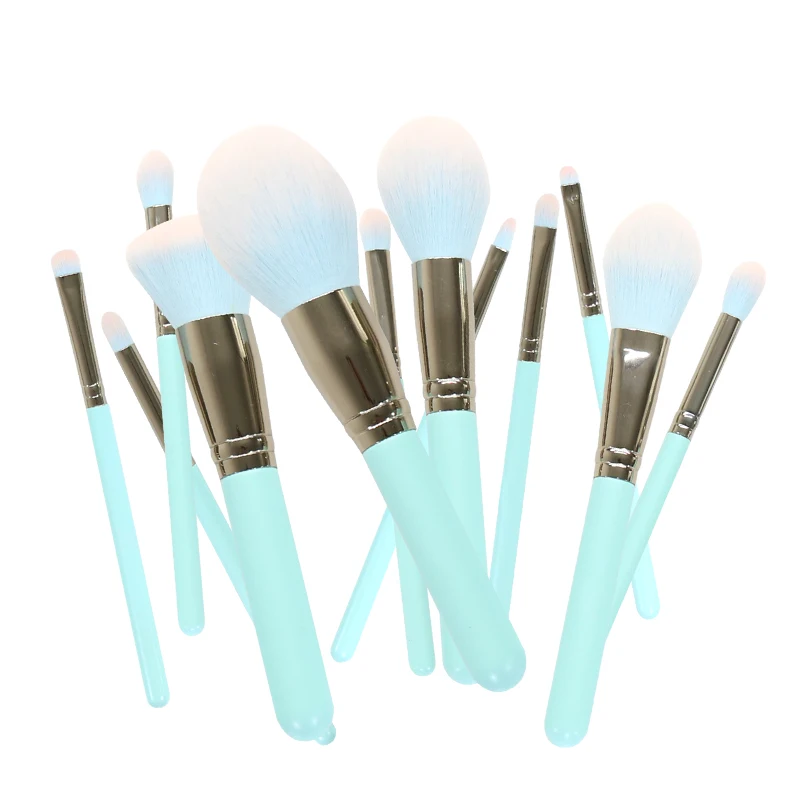 12 Piece Green Makeup Brush Set Eyeshadow Liquid Foundation Eyeliner Lip Makeup Brush Lady Makeup Tool
12 Piece Green Makeup Brush Set Eyeshadow Liquid Foundation Eyeliner Lip Makeup Brush Lady Makeup Tool