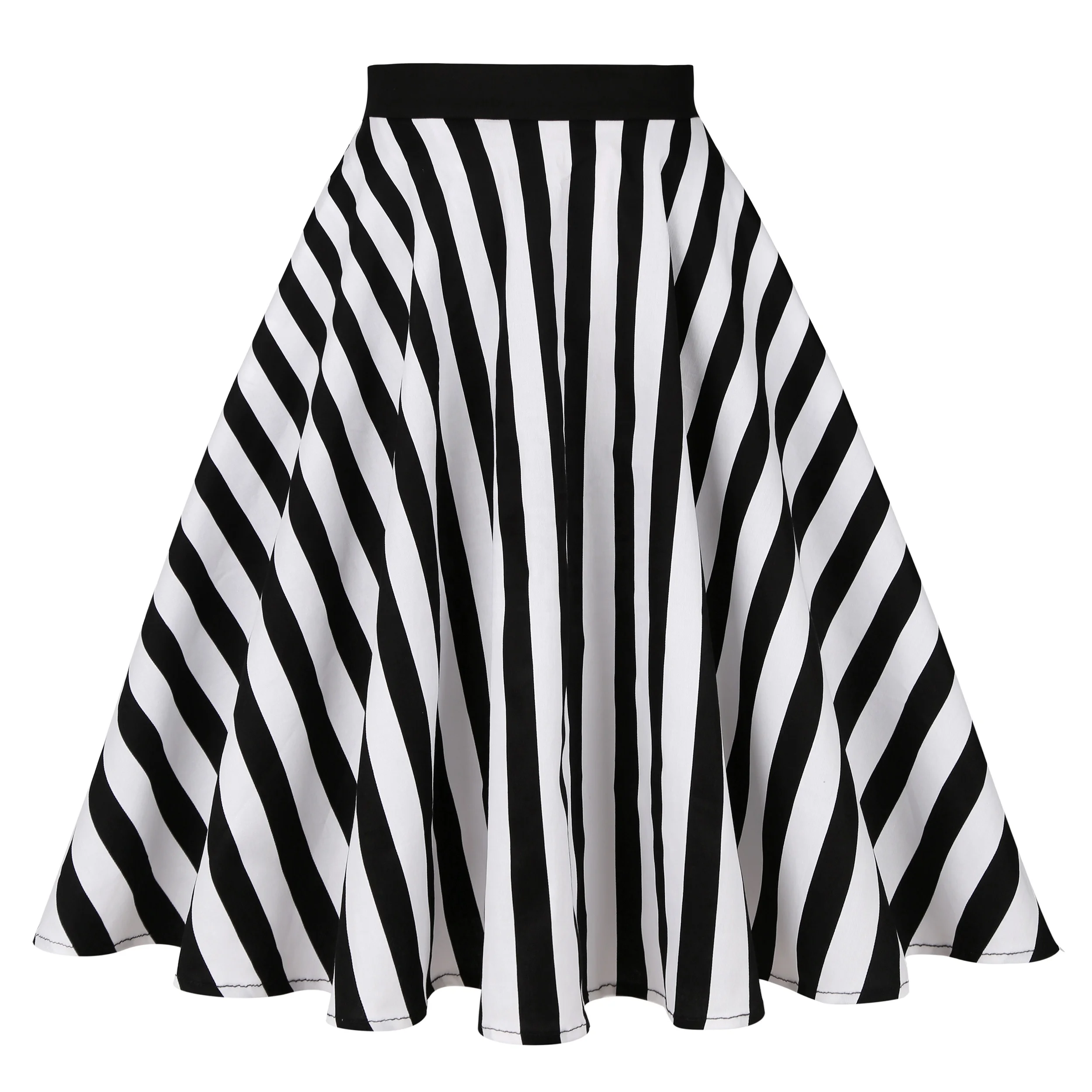 Women Skirt 2021 Autumn Fashion Striped Midi Skirt Cotton Vintage Black and White Long A Line Swing Skirts with Pockets SS0007
Women Skirt 2021 Autumn Fashion Striped Midi Skirt Cotton Vintage Black and White Long A Line Swing Skirts with Pockets SS0007