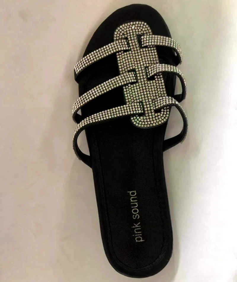 HOT SALE Summer women flats shoes wholesale latest fashion design ladies shoe diamond sandal women slippers
HOT SALE Summer women flats shoes wholesale latest fashion design ladies shoe diamond sandal women slippers