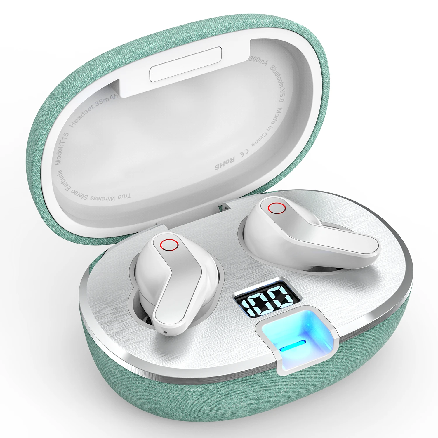ONIKUMA T15 Wireless TWS Earbuds True Wireless Stereo Sports Music Noise Cancelling Earphone
ONIKUMA T15 Wireless TWS Earbuds True Wireless Stereo Sports Music Noise Cancelling Earphone