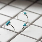 Engagement Silver Ring Bijoux Value 925 Silver Ring Turquoise 925 Ring