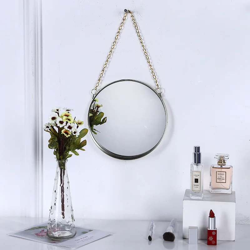 Smart Hanging Black Gold Metal Round Framed Art Bathroom Livingroom Wall Mirror, Black,gold ,customized
Smart Hanging Black Gold Metal Round Framed Art Bathroom Livingroom Wall Mirror, Black,gold ,customized