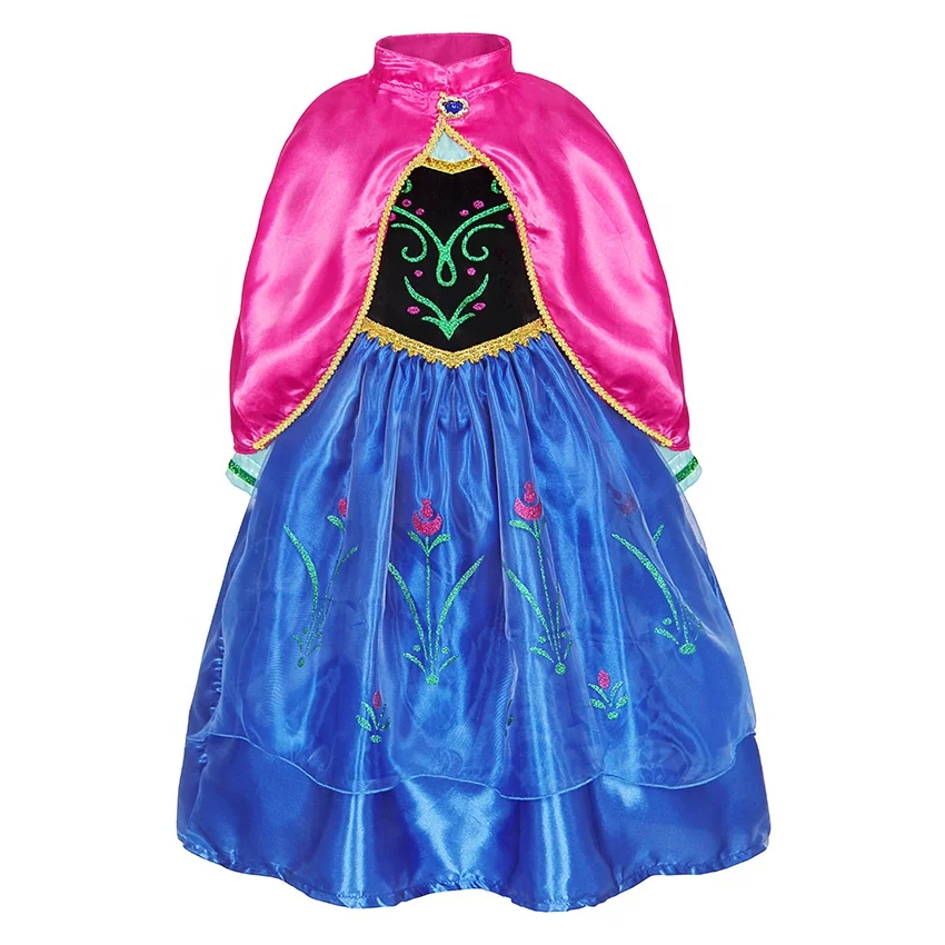 Halloween Party Cosplay Anna Costume Custom Princess Costume Long Sleeve Evening Dress, Blue
Halloween Party Cosplay Anna Costume Custom Princess Costume Long Sleeve Evening Dress, Blue