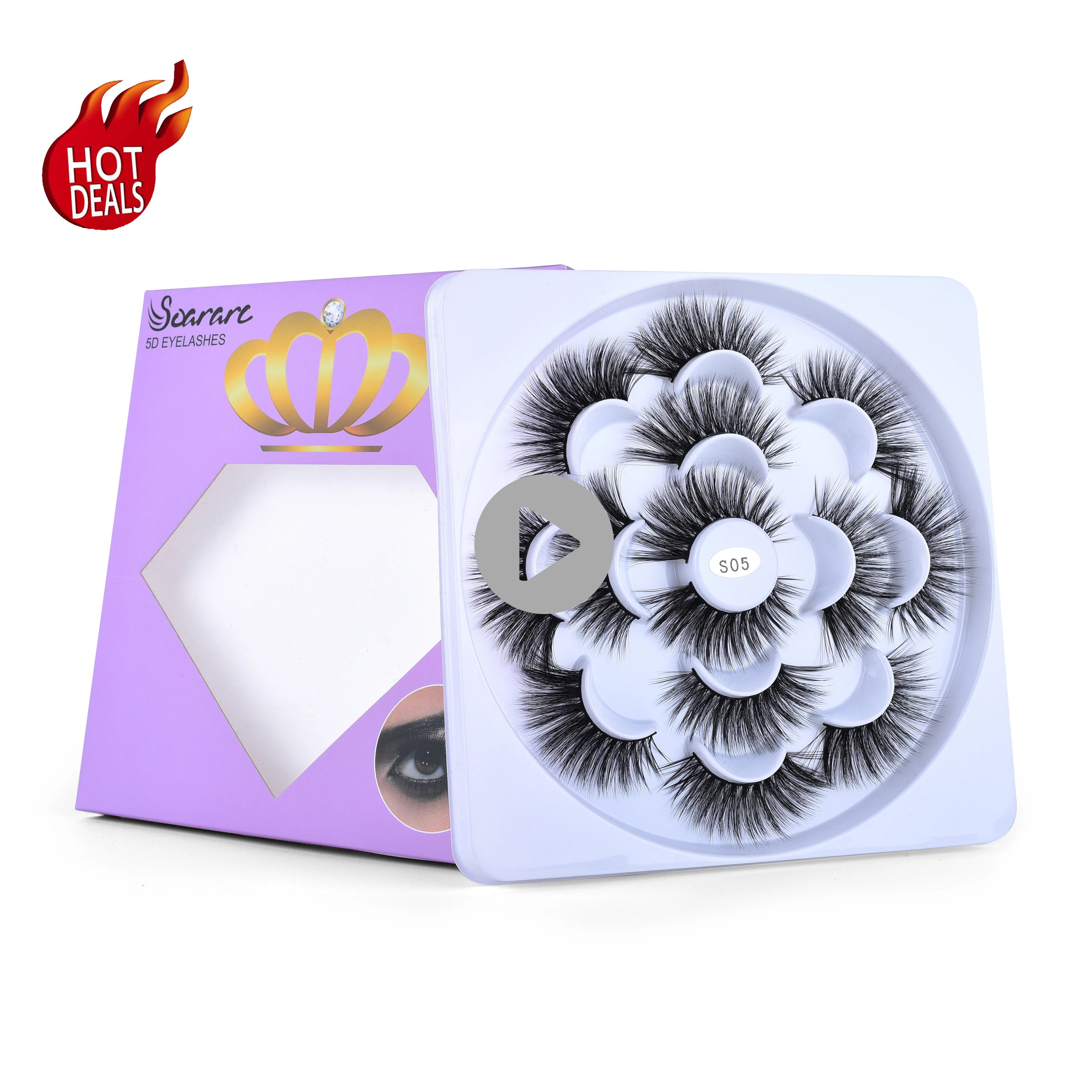 Natural False Handmade Makeup Eye Lash false eyelash pack vendor customized boxes magnetic 3d mink eyelashes extension, Black
Natural False Handmade Makeup Eye Lash false eyelash pack vendor customized boxes magnetic 3d mink eyelashes extension, Black