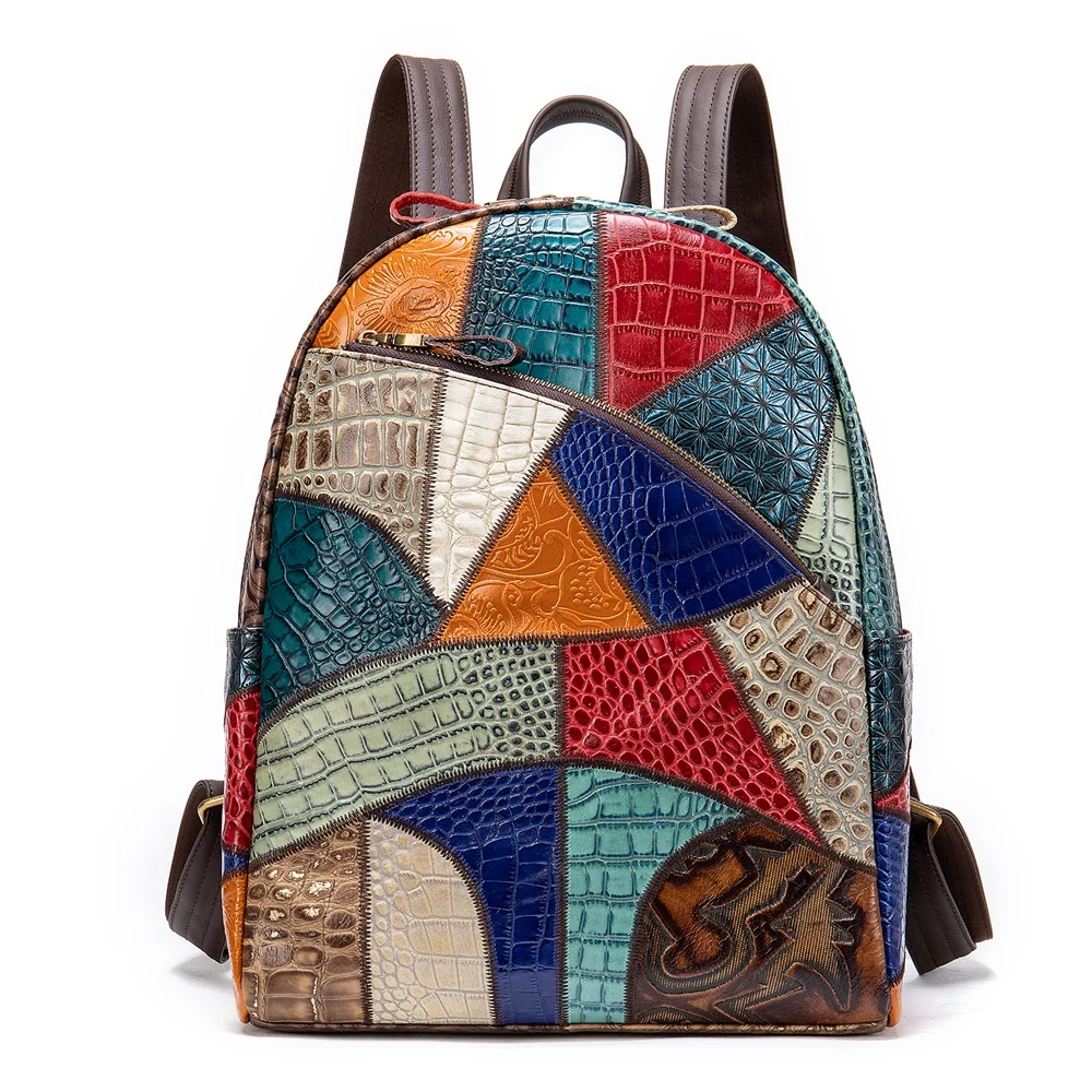 WETSAL 2021 Backpack Female Leather Back packs Bag for Women's Leather Backpacks Women Luxury Colorful School Bags for Teenager
WETSAL 2021 Backpack Female Leather Back packs Bag for Women's Leather Backpacks Women Luxury Colorful School Bags for Teenager