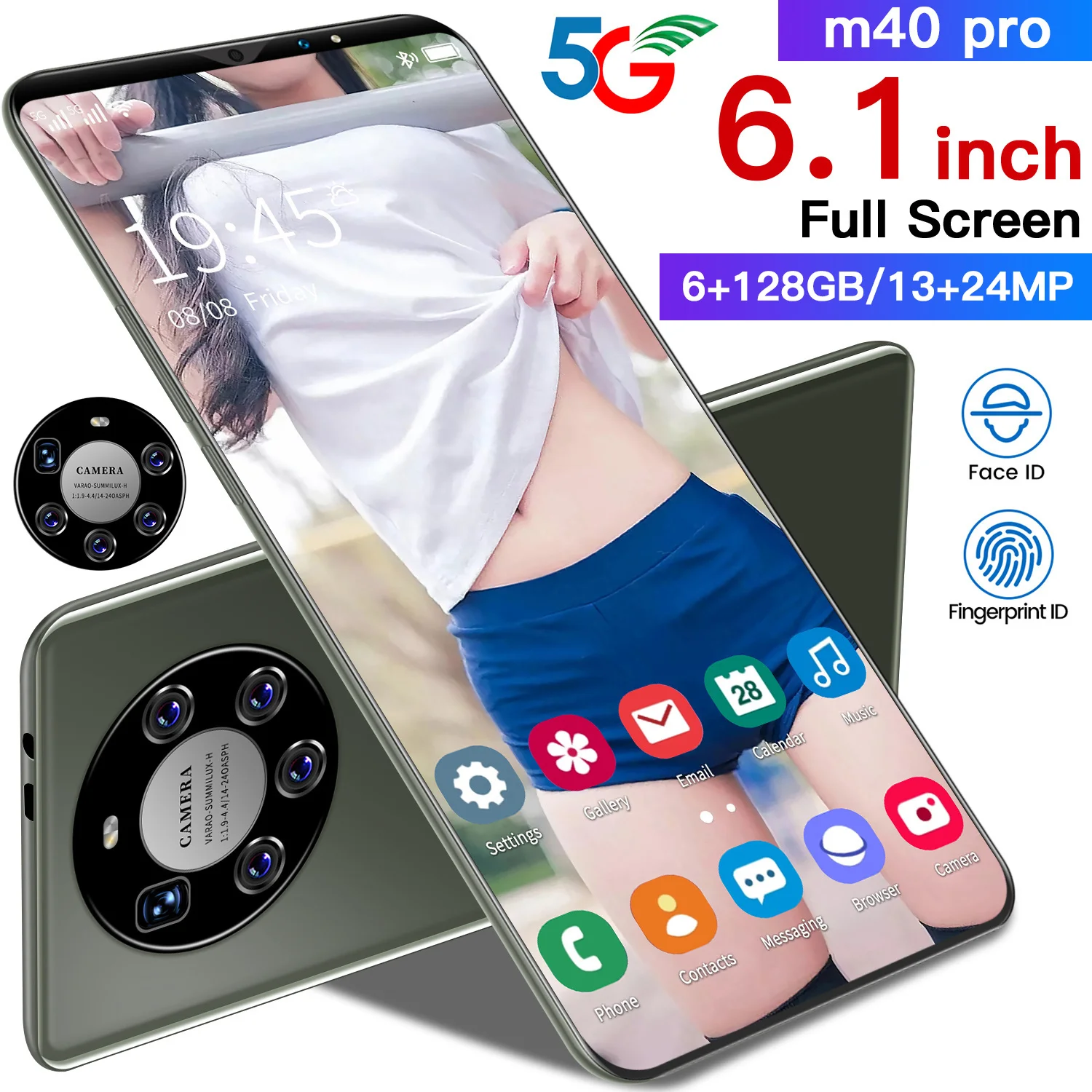 New big screen M40 pro Android 5.7 inch Best selling mobile phone 6GB + 128GB cheap unlocked smart phones, Black, green, white, orange
New big screen M40 pro Android 5.7 inch Best selling mobile phone 6GB + 128GB cheap unlocked smart phones, Black, green, white, orange