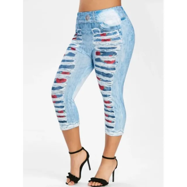 NEW Women Fashion 3D Jean Print Leggings Women Fashion Casual Yoga Pants Elastic Waist Skinny Pants Plus Size
NEW Women Fashion 3D Jean Print Leggings Women Fashion Casual Yoga Pants Elastic Waist Skinny Pants Plus Size