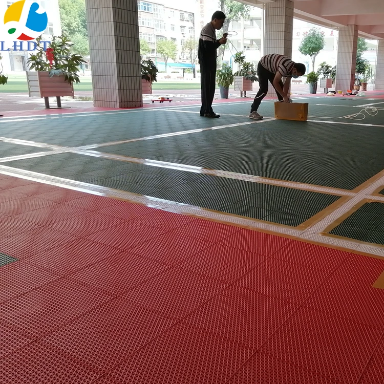 Outdoor Durable PP Interlocking Exercise Sport Court Cover Anti Slip Basketball/ Volleyball Court Floor
Outdoor Durable PP Interlocking Exercise Sport Court Cover Anti Slip Basketball/ Volleyball Court Floor