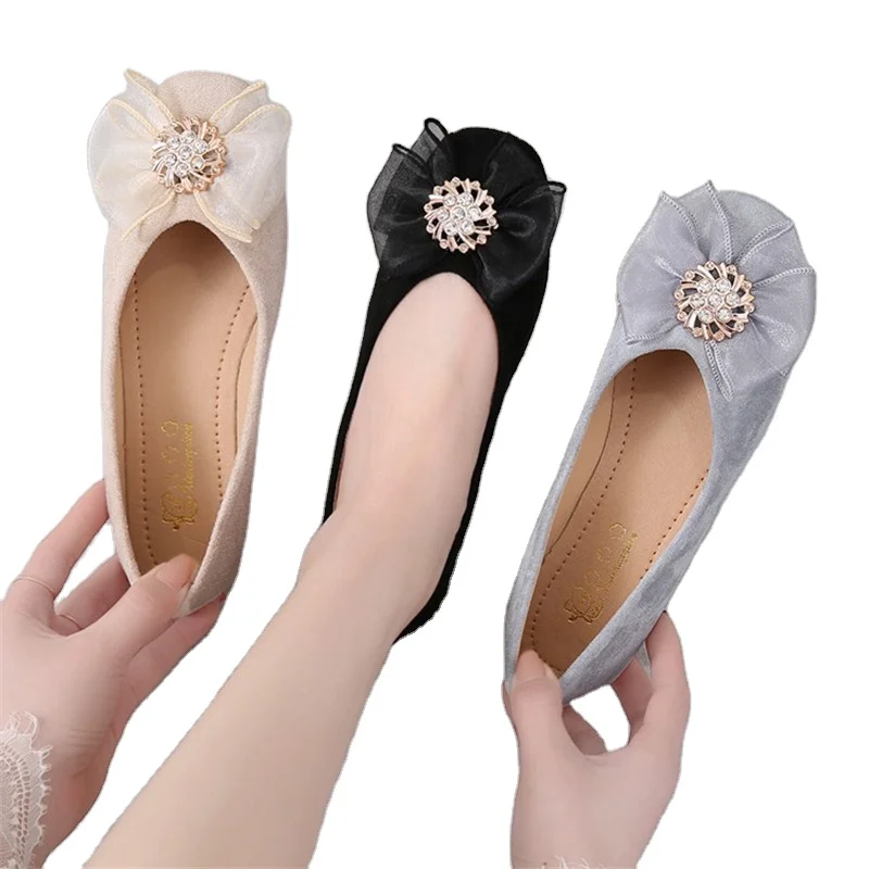 Women's PU Casual Flat Soft Bow Low Ladies Office Working Home Indoor Shoes, As the picture display
Women's PU Casual Flat Soft Bow Low Ladies Office Working Home Indoor Shoes, As the picture display