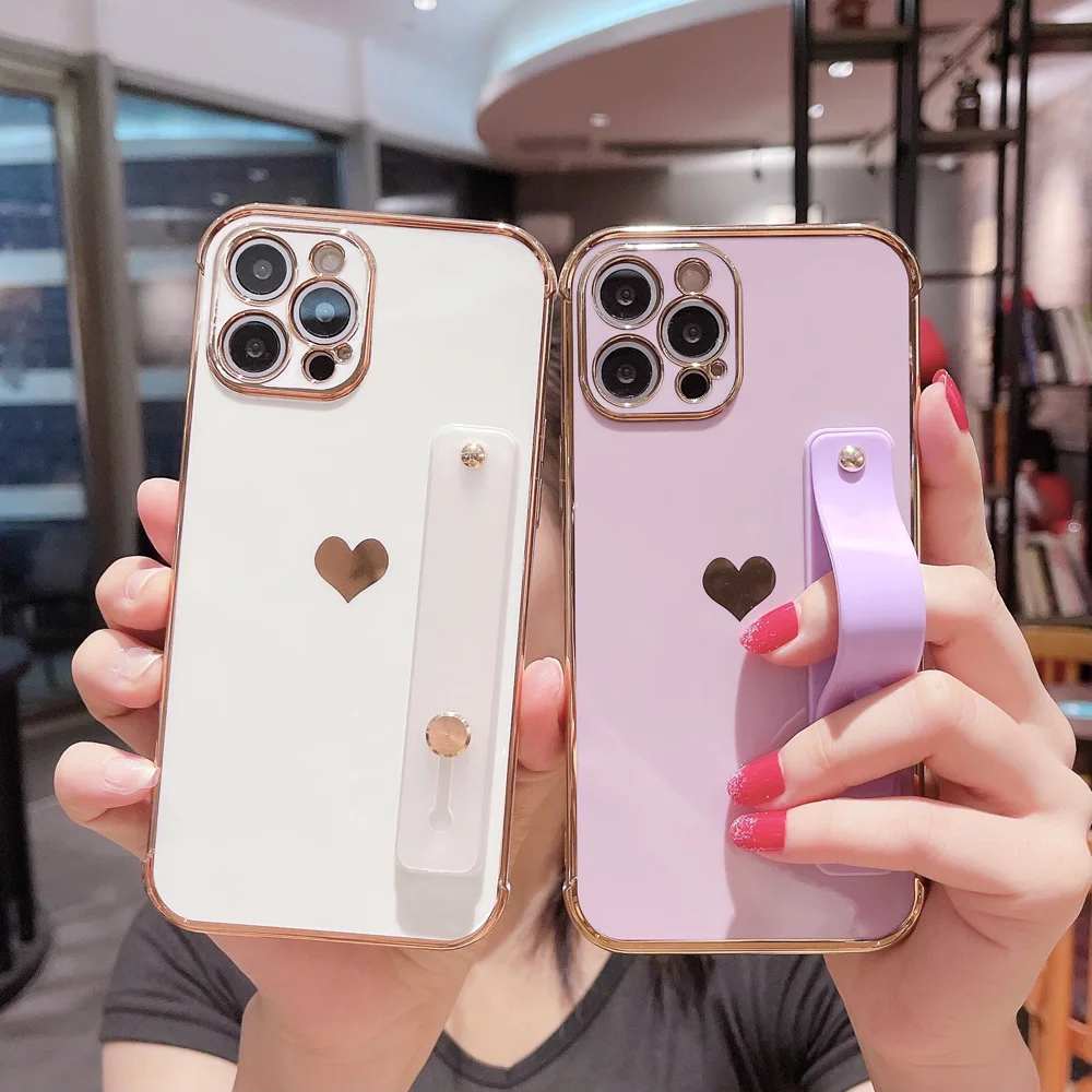 2021 Luxury hot sale Love Phone case For iPhone 12 Pro case with Wrist mobile phone case for iPhone xr 7 8 plus 11 pro max, As pictures shows
2021 Luxury hot sale Love Phone case For iPhone 12 Pro case with Wrist mobile phone case for iPhone xr 7 8 plus 11 pro max, As pictures shows