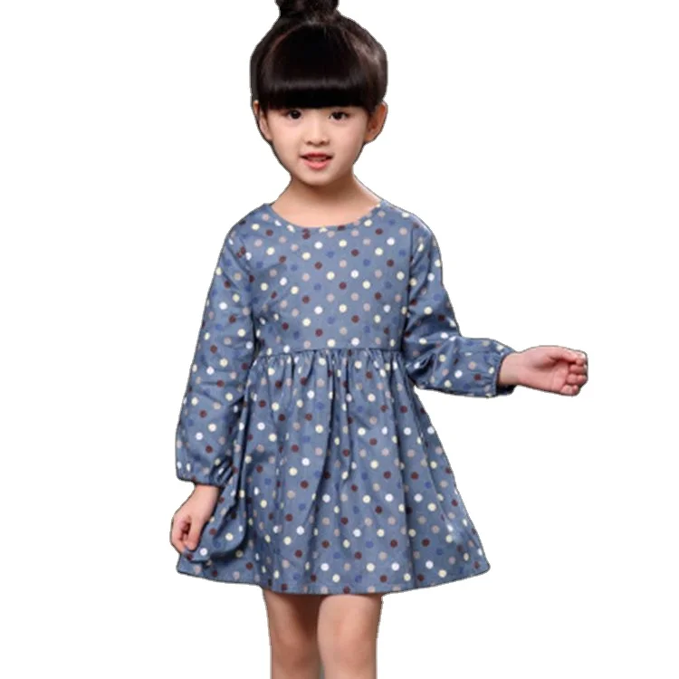 new Girls Long Sleeve Cotton Dress Children girls Polka Dot dress Kids Dresses for Girls Fashion Clothing
new Girls Long Sleeve Cotton Dress Children girls Polka Dot dress Kids Dresses for Girls Fashion Clothing