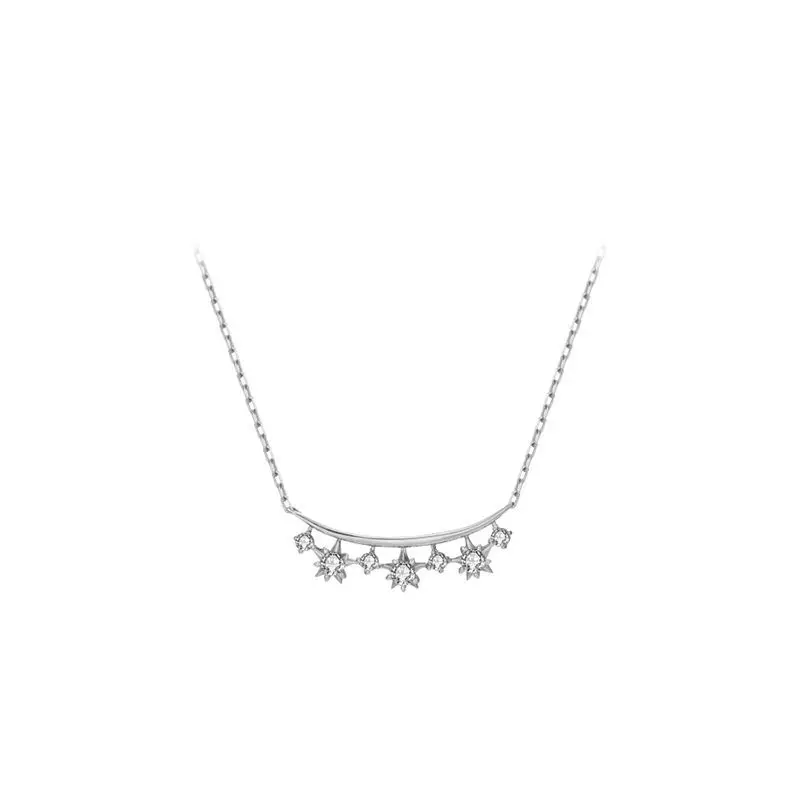 Designer Inspired Jewelry Women 925 Sterling Silver Star Zircon Pendant Necklace Clavicle Chain Gift
Designer Inspired Jewelry Women 925 Sterling Silver Star Zircon Pendant Necklace Clavicle Chain Gift