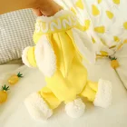 2019 New Design Wholesale Rabbit style dog apparel pet clothes