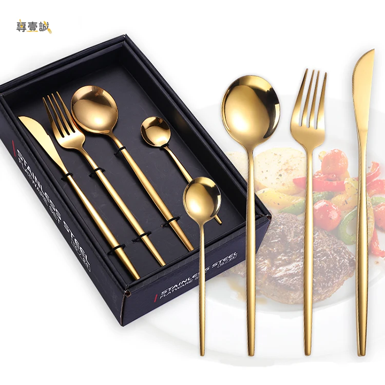 Portugal Color Flat Handle Royal Copper Stainless Steel Flatware Black And Gold Cutlery, Silver/gold/rose gold/black/colorful
Portugal Color Flat Handle Royal Copper Stainless Steel Flatware Black And Gold Cutlery, Silver/gold/rose gold/black/colorful