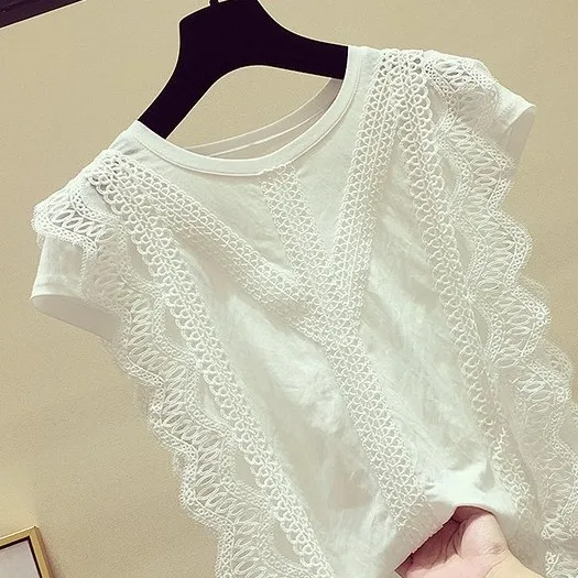 Ladies Fashion Summer Clothing Soft Cotton Solid Shirt Women 2021 Trendy Sleeveless Lace Tops and Blouses
Ladies Fashion Summer Clothing Soft Cotton Solid Shirt Women 2021 Trendy Sleeveless Lace Tops and Blouses