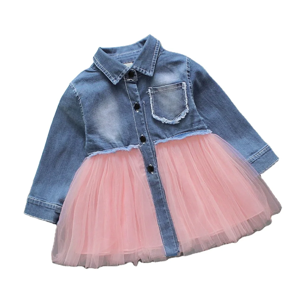 Baby Girl Dress Princess Dress Denim Long Sleeve Cotton Dress Fashion Newborn Infant
Baby Girl Dress Princess Dress Denim Long Sleeve Cotton Dress Fashion Newborn Infant