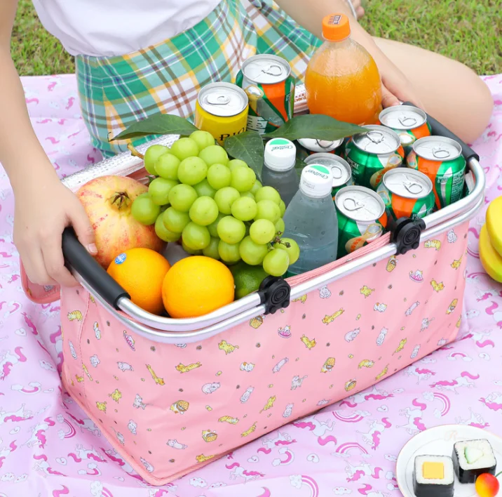 Lightweight Collapsible Insulated Picnic Basket Foldable Large Family Size Grocery Shopping Cooler Bag For Camping, Customized color
Lightweight Collapsible Insulated Picnic Basket Foldable Large Family Size Grocery Shopping Cooler Bag For Camping, Customized color