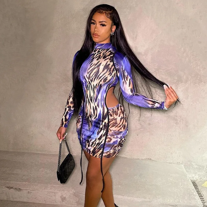 2021 New Arrivals Wholesale Women's Dress Round Neck Long Sleeve Sexy Hollow Out Print Slim Fit Ladies Dresses Casual
2021 New Arrivals Wholesale Women's Dress Round Neck Long Sleeve Sexy Hollow Out Print Slim Fit Ladies Dresses Casual