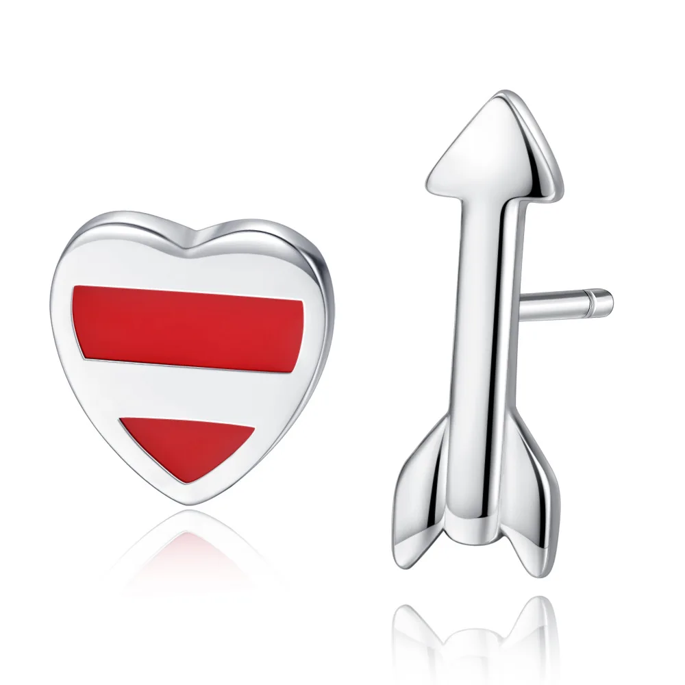 Love heart shaped arrow arrow stud earrings ear bone studs wholesale women's earrings
Love heart shaped arrow arrow stud earrings ear bone studs wholesale women's earrings