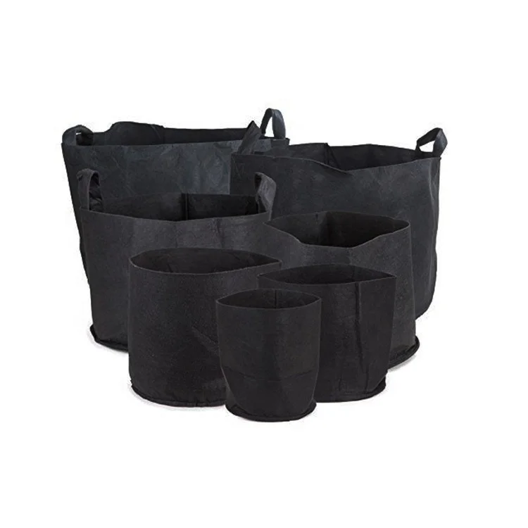 1/3/5/7/10/15/25/65/100 Gallon indoor pots Vegetable garden plant pot rmushroom bag with handle grow bag, Black
1/3/5/7/10/15/25/65/100 Gallon indoor pots Vegetable garden plant pot rmushroom bag with handle grow bag, Black