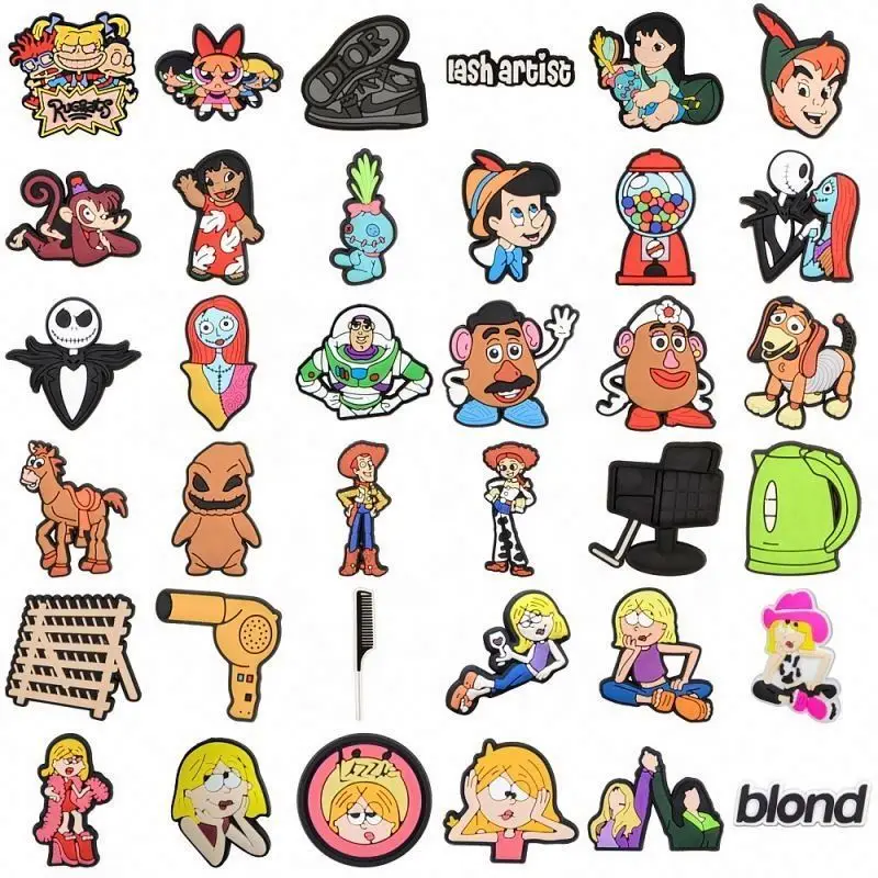 Custom Croc Shoe Charms for Wholesale 2022 New Halloween Croc Charms for Holiday Gift Anime Cartoon Charms for Clog Shoes Decor
Custom Croc Shoe Charms for Wholesale 2022 New Halloween Croc Charms for Holiday Gift Anime Cartoon Charms for Clog Shoes Decor