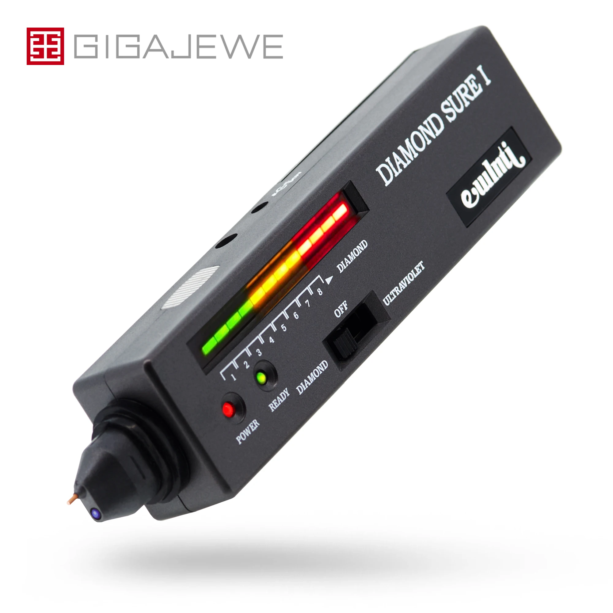 New Type Of Precision And Convenie Handheld Diamond Tester Moissanite Tester True And False Diamond Tester, Black
New Type Of Precision And Convenie Handheld Diamond Tester Moissanite Tester True And False Diamond Tester, Black