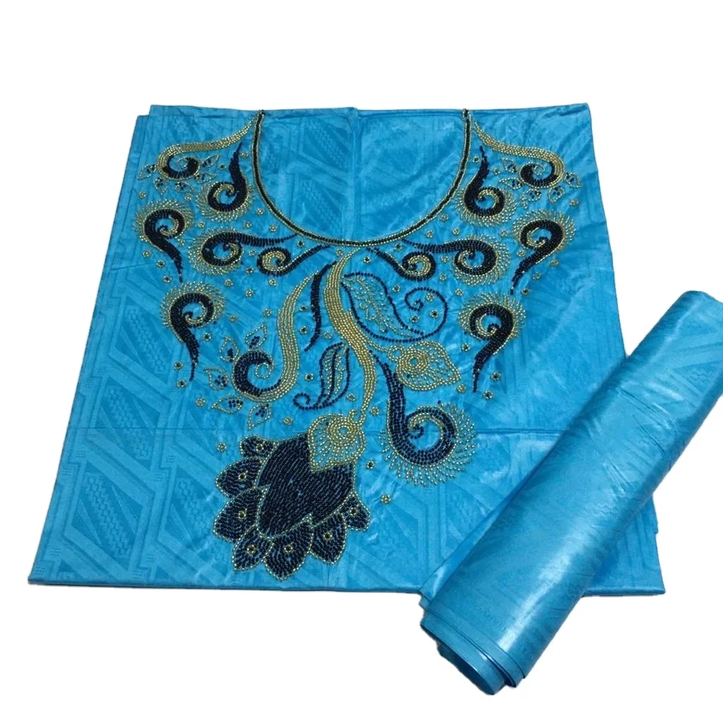 2021High Quality African Bazin Riche Lace Fabric Embroidered For making party cloth XHS2107
2021High Quality African Bazin Riche Lace Fabric Embroidered For making party cloth XHS2107