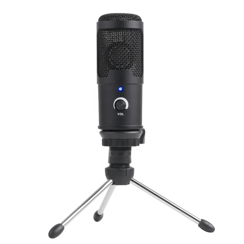 Custom Wholesale Recording Studio Mic Professional USB Condenser Microphone For Live-Streaming
Custom Wholesale Recording Studio Mic Professional USB Condenser Microphone For Live-Streaming