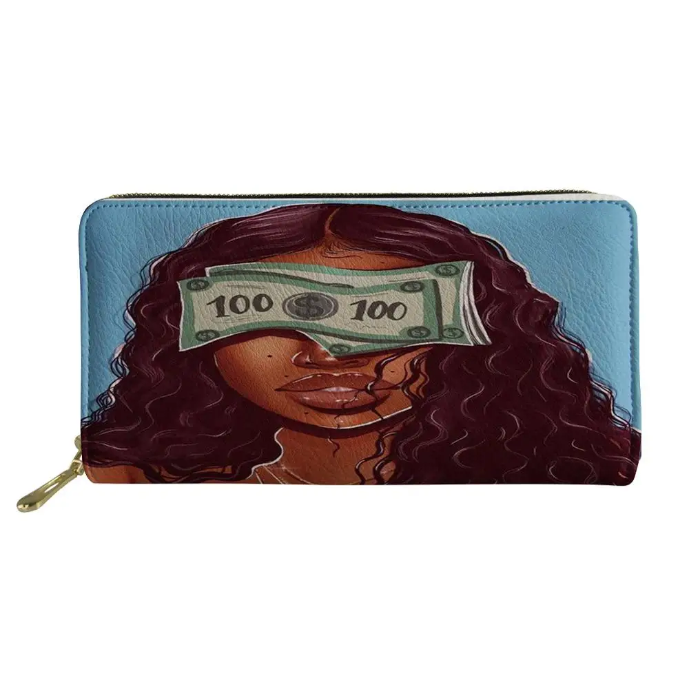 Wallet Female Black Art Afro Lady Girls Printing PU Leather Women's Purse for Coin Fashion Wallets for Ladies Cash, As pictures or customized
Wallet Female Black Art Afro Lady Girls Printing PU Leather Women's Purse for Coin Fashion Wallets for Ladies Cash, As pictures or customized