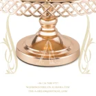 Golden 2 Tiers Cake Stand For Events Food Display Stand For Wedding / Puesto de Pastel From The A Dream Wedding Store