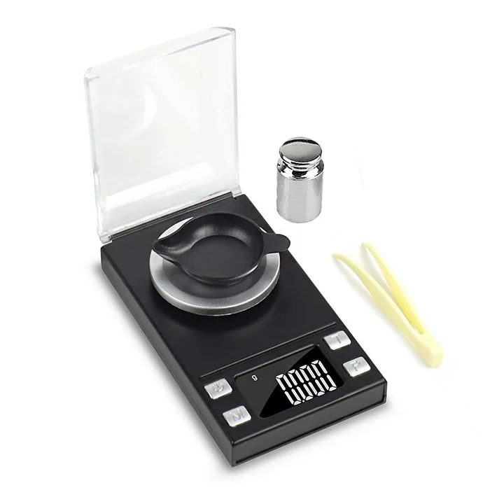 J&R Smart Premium Weigh Professional 10g 20g 50g 100g 0.001 g Resolution Digital Milligram Jewelry Scale
J&R Smart Premium Weigh Professional 10g 20g 50g 100g 0.001 g Resolution Digital Milligram Jewelry Scale