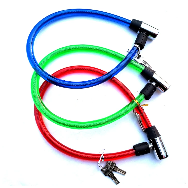 Manufacturer direct color bicycle Wire Ring stainless Steel Key bike Lock, Blue , red , green
Manufacturer direct color bicycle Wire Ring stainless Steel Key bike Lock, Blue , red , green