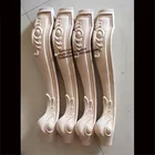 Unfinished Cnc Wood Carving Furniture Parts Chair Bed Sofa Feet Legs