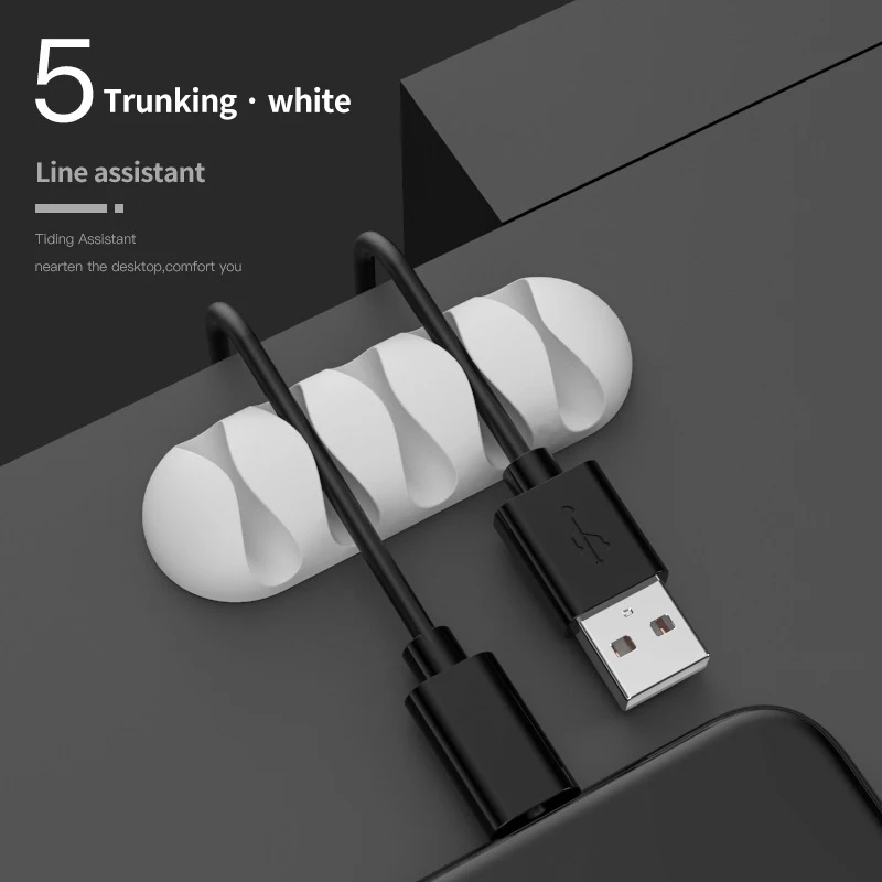 5-Port Silicone Cable Winder Earphone Cable Management Charging Cable Storage For Mouse keyboard Wire Holder Clip Cord Organizer
5-Port Silicone Cable Winder Earphone Cable Management Charging Cable Storage For Mouse keyboard Wire Holder Clip Cord Organizer