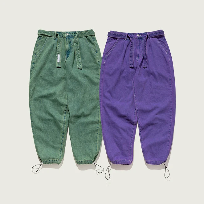 Wholesale 2022 Spring New design street style Jeans Solid color loose Acid washed Ankle-tied Men's jeans
Wholesale 2022 Spring New design street style Jeans Solid color loose Acid washed Ankle-tied Men's jeans