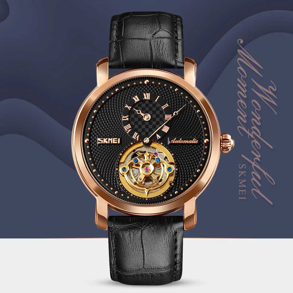 genuine leather skmei 9240 mens mechanical watch luxury waterproof automatic mechanical wrist watch Relojes Hombre
genuine leather skmei 9240 mens mechanical watch luxury waterproof automatic mechanical wrist watch Relojes Hombre