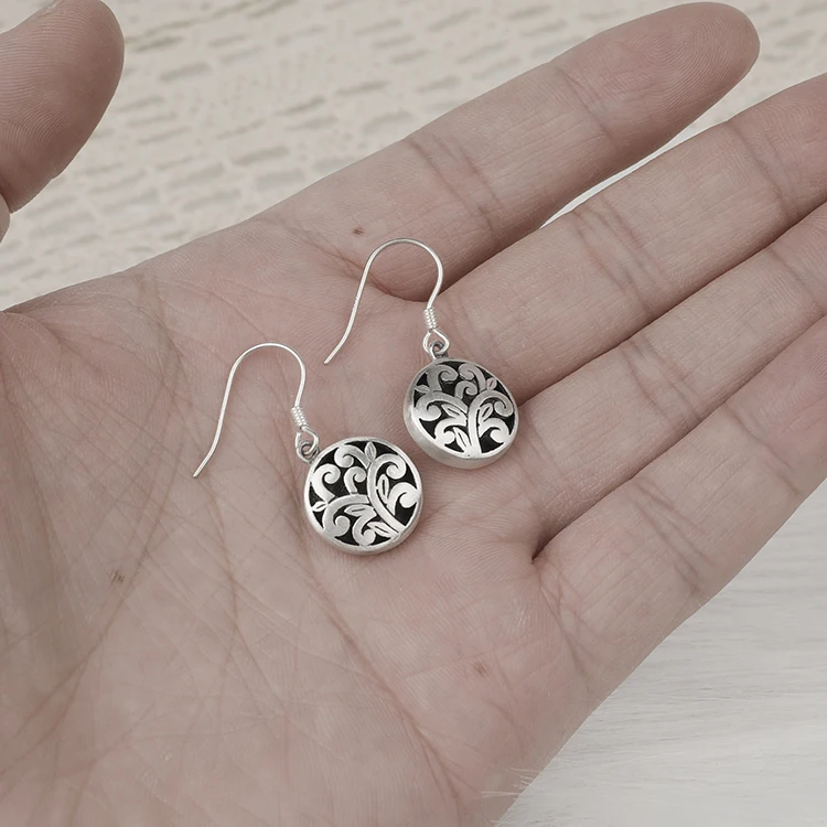 Antique Ancient 925 Jewelry Sterling Silver 925 Earrings Boho Drop Earring Christmas, Silver plated
Antique Ancient 925 Jewelry Sterling Silver 925 Earrings Boho Drop Earring Christmas, Silver plated