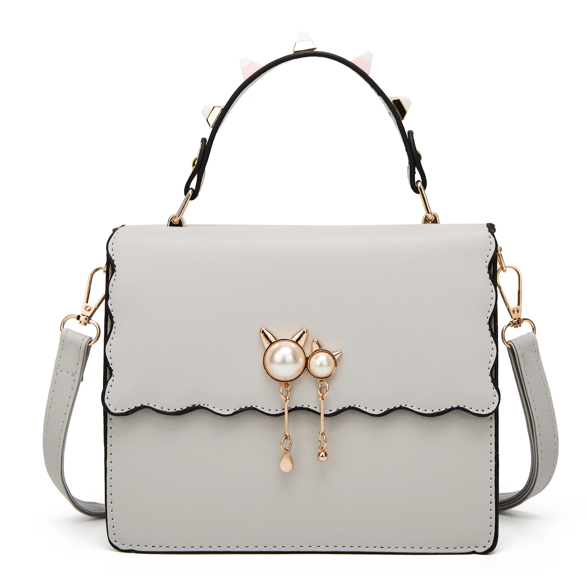 New Arrival wholesale fashion designer chic pu leather tote bag sling bag shoulder bag for women
New Arrival wholesale fashion designer chic pu leather tote bag sling bag shoulder bag for women