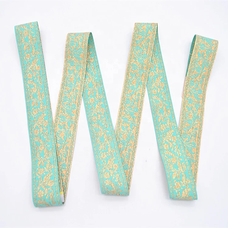 Good-Looking Customized Double Face Decorative Colorful Jacquard Ribbon