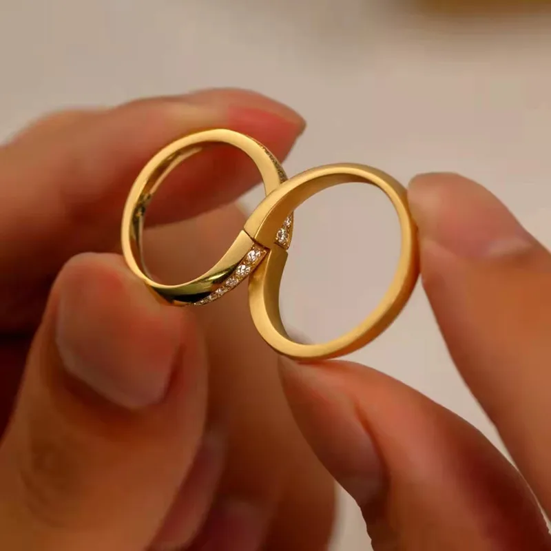 Creative Plain Circle Lovers Rings Men And Women Simple Wedding New Gift 8 love ring
Creative Plain Circle Lovers Rings Men And Women Simple Wedding New Gift 8 love ring