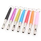 two color cheap pet dog training whistles dog stop barking whistles