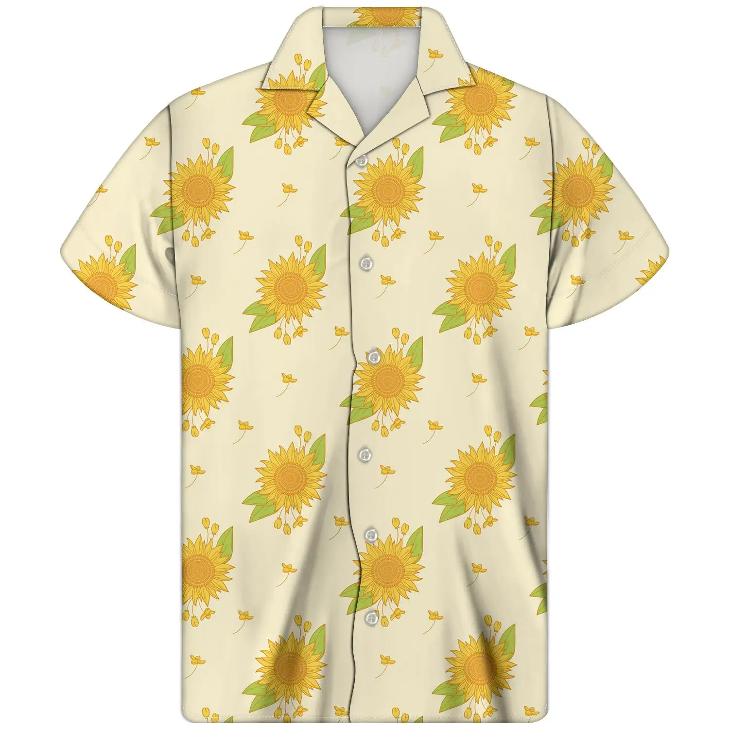 Thikin Factory Sunflower Pattern Button Up Short Sleeve Shirt Print Casual Comfortable Men's Short-sleeved Casual Shirts
Thikin Factory Sunflower Pattern Button Up Short Sleeve Shirt Print Casual Comfortable Men's Short-sleeved Casual Shirts