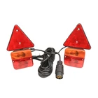 12/24V Trailer Lamp Reflector LED light kit rear tail lights for truck