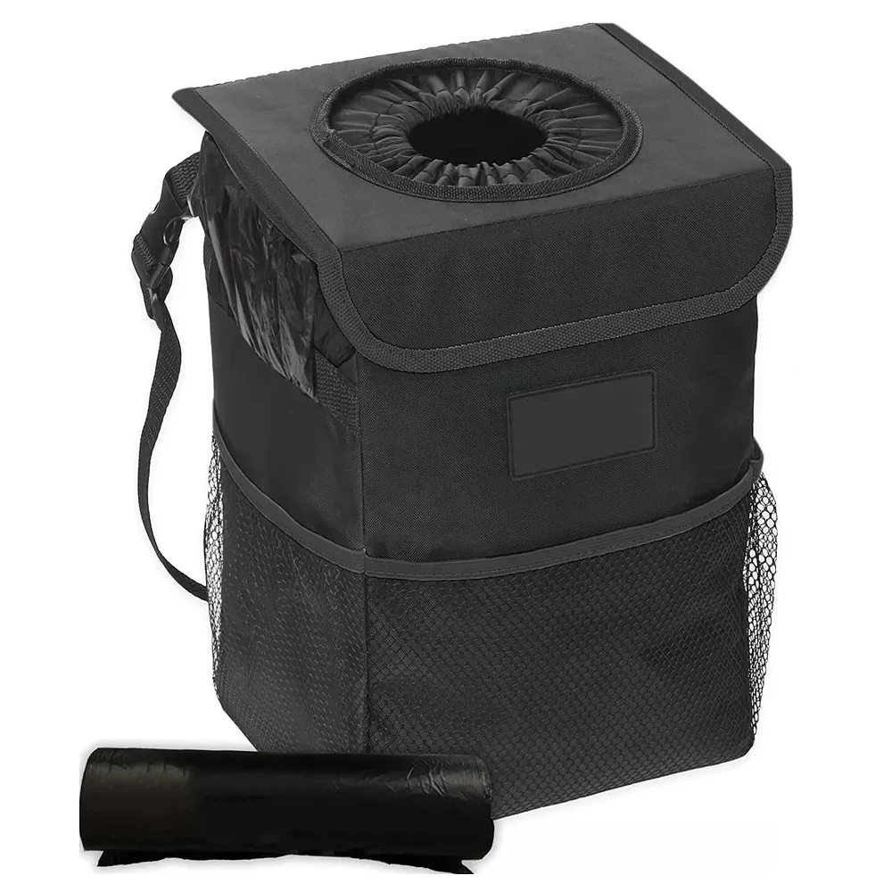 QSP085 Waterproof Auto Garbage Bag with Lid Car Organizer Bag Hanging Black Car Accessory Car Trash Can
QSP085 Waterproof Auto Garbage Bag with Lid Car Organizer Bag Hanging Black Car Accessory Car Trash Can