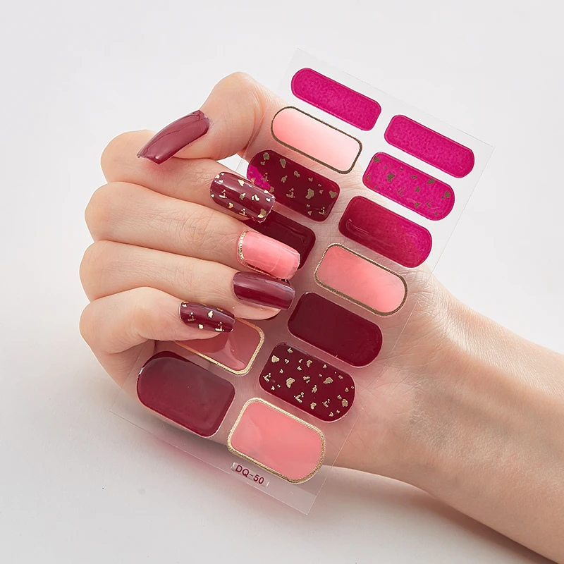 2020 New arrival oem wholesale jewelry real gel polish nail sticker for girl 
2020 New arrival oem wholesale jewelry real gel polish nail sticker for girl