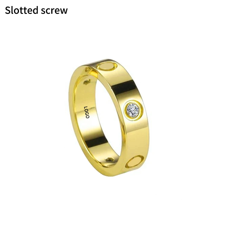 Create sales High Quality Luxury brand Jewelry For Men Women couple Titanium Stainless Steel diamond Classic Screw Love Ring
Create sales High Quality Luxury brand Jewelry For Men Women couple Titanium Stainless Steel diamond Classic Screw Love Ring